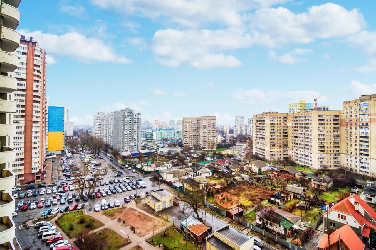 קייב Квартира В Мега Сити מראה חיצוני תמונה